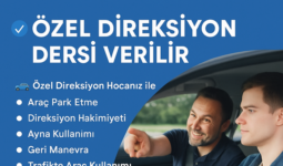 İstanbul’da Özel Direksiyon Eğitimi: Güvenli Sürüşe Giden Yol DireksiyonHocasi.net ile Başlar