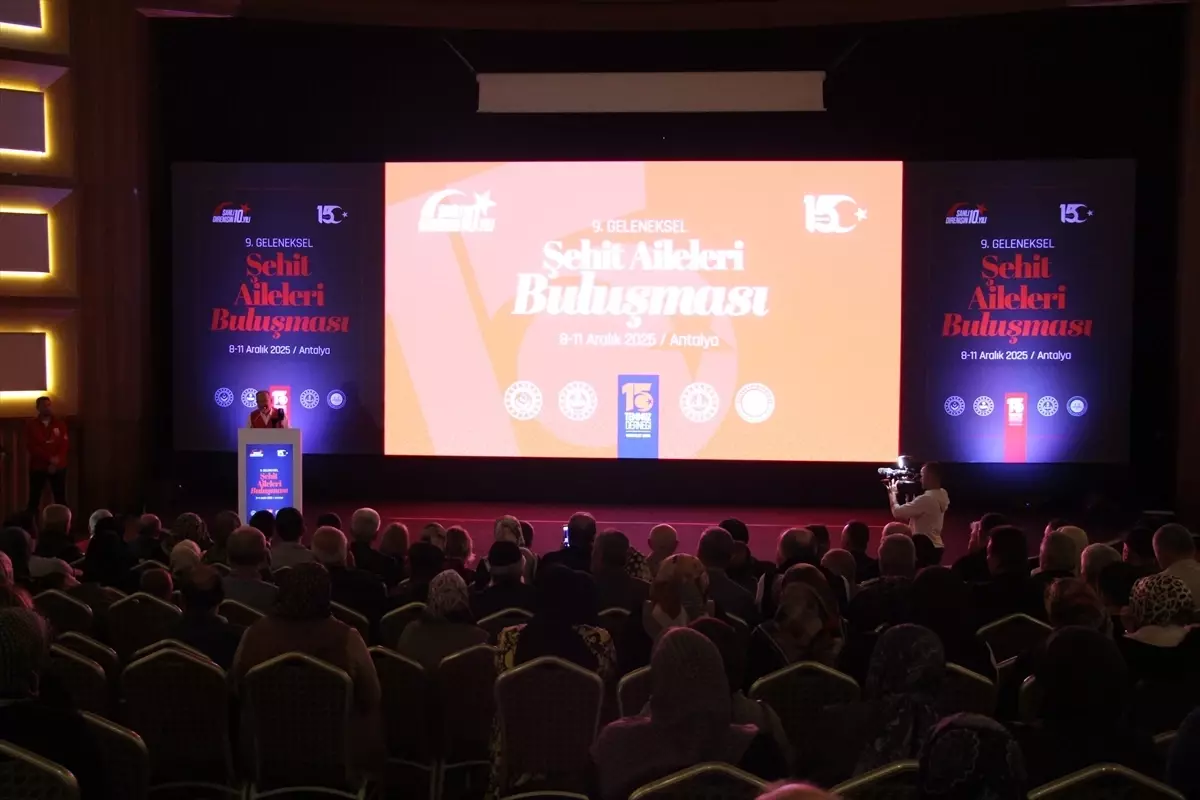 Aile ve Sosyal Hizmetler Bakan Yardımcısı Tarıkdaroğlu, “Şehit Aileleri Buluşması”nda konuştu Açıklaması