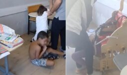 Dehşete düşüren görüntüler! Otizmli öğrenciler iple bağlandı, MEB hemen harekete geçti