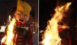 Guatemala’da ‘Şeytan Ateşi’ Festivali’nde Trump kuklaları yakıldı