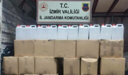 Kamyonette 860 litre etil alkol ele geçirildi