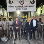 Maden işçileri, Dünya Madenciler Günü’nü sahada kutladı