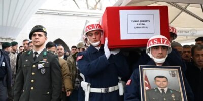 Motosiklet kazasında hayatını kaybeden üsteğmen toprağa verildi