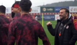 Okan Buruk’tan antrenmanda Fener taraftarını çıldırtan hareket
