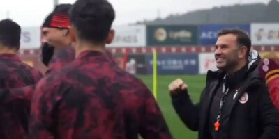 Okan Buruk’tan antrenmanda Fener taraftarını çıldırtan hareket