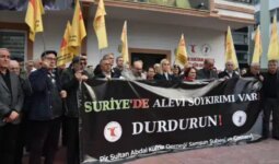 PSAKD’den Suriye’deki Alevi soykırımına protesto: ‘Alevi katliamını durdurun’