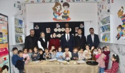 Sason Kaymakamı Başar, anaokulu öğrencileriyle buluştu