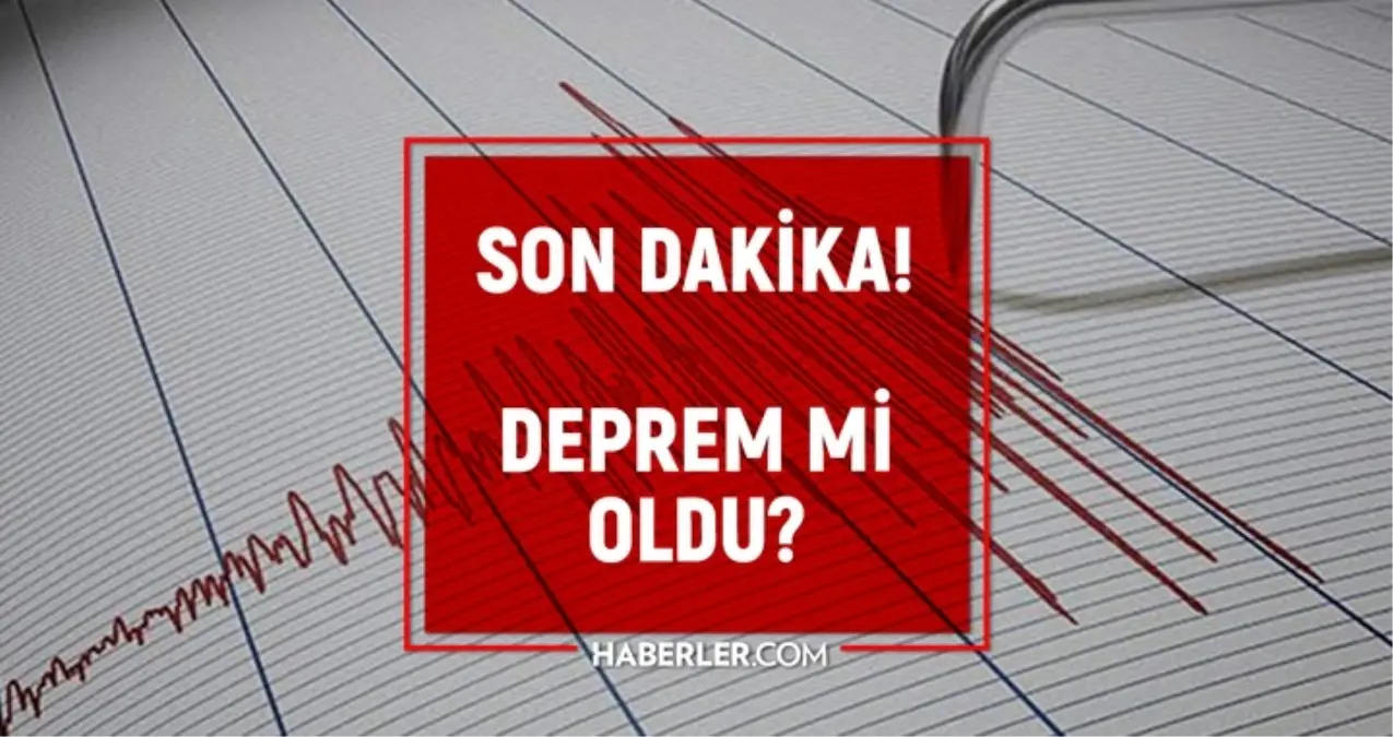 SON DEPREMLER! 9 Aralık deprem mi oldu, deprem ne zaman, kaç büyüklüğünde oldu?