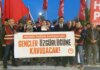 TİP, MESEM protestosunda tutuklamayı Samsun’da protesto etti: ‘Çocukları staj adı altında ölüme göndermenize sessiz kalmayacağız’