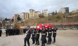 Tokat’ta görevi başında kalp krizi geçirerek vefat eden asker için tören yapıldı