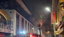 Van’da otelde çıkan yangın söndürüldü