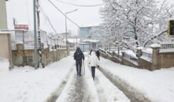 Van’ın 2 ilçesinde 11 yerleşim yeri kar nedeniyle ulaşıma kapandı