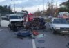 Yola çıkan kedi, kazaya neden oldu: 2 ölü, 3 yaralı