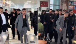 Erzurum’da Ülkücü gençlerin çektikleri video olay oldu