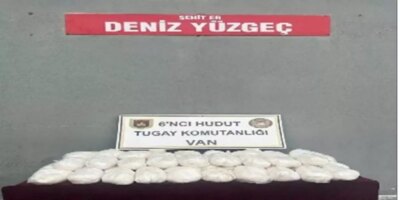 MSB: Van hudut hattında 50 kilo uyuşturucu ele geçirildi