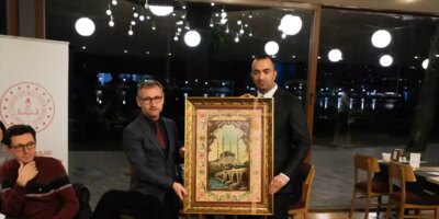 Türkiye’nin Kişinev Büyükelçiliğine eğitim müşaviri olarak atanan Yılmaz için veda programı düzenlendi